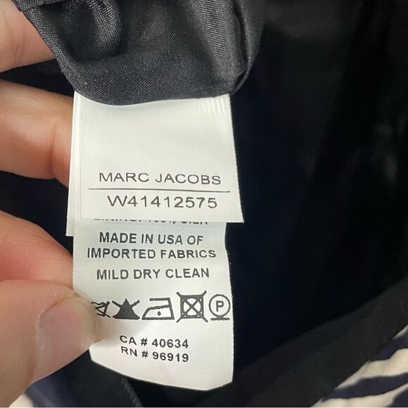 Marc Jacobs Palm Print Cotton Dress Size 8 - Picture 6 of 7